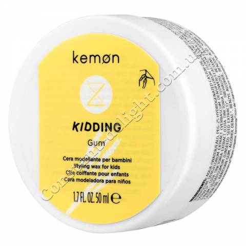 Дитячий віск для стайлінгу Kemon Liding Kidding Gum 50 ml
