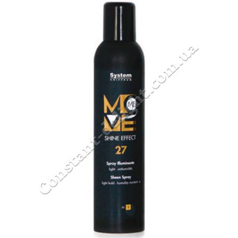 Спрей-блиск для волосся Dikson 27 MOVE-ME Shine Effect 300 ml