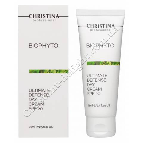 Дневной крем для лица Абсолютная Защита Christina Bio Phyto Ultimate Defense Day Cream SPF 20, 75 ml