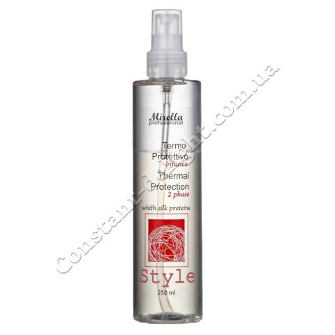 Двухфазная термозащита для волос с шелком Mirella Professional Style Thermal Protection 250 ml