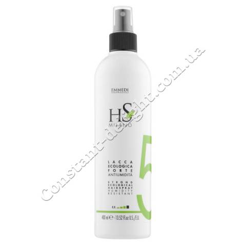 HS Milano Emmedi 5 Strong Ecological Hairspray Эко-лак сильной фиксации 400 ml