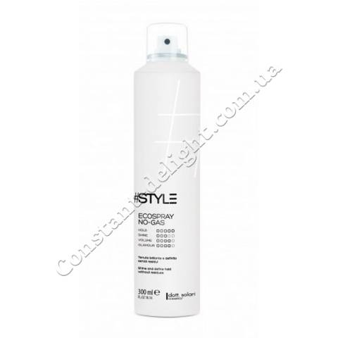 Екоспрей для волосся без газу рівень фіксації 5 Dott. Solari #Style White Line Ecospray NO-GAS 300 ml