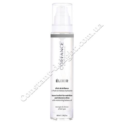 Еліксир для живлення та надання блиску волоссю Coiffance Professional Elixir Leave-In Elixir для Nutrition and Brilliance Shine 100 ml