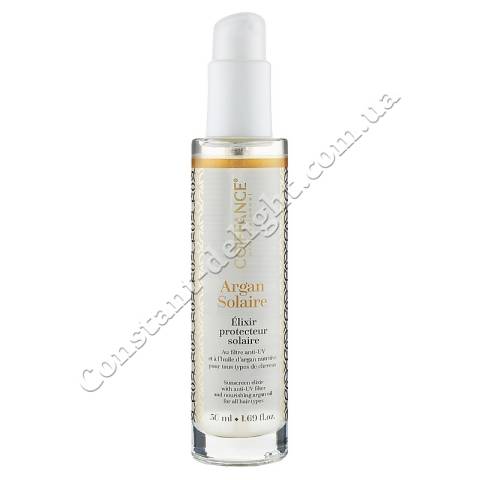 Эликсир для питания и защиты волос от солнца Coiffance Professionnel Argan Solaire Sunscreen Elixir 50 ml