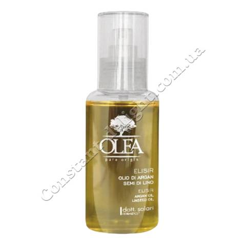 Эликсир для волос с аргановым и льняным маслом Dott.Solari Olea Argan Elisir 50 ml