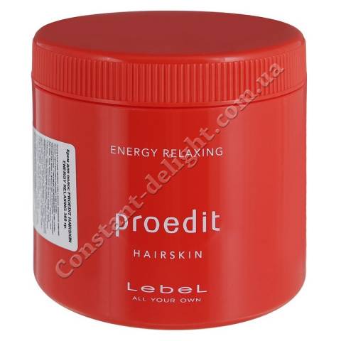 Енергетичний крем для шкіри голови та волосся Lebel Proedit Hair Skin Energy Relaxing 360 ml