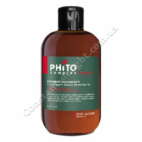 Энергетический шампунь для стимуляции роста волос Dott. Solari Phitocomplex Energizing Shampoo 250 ml