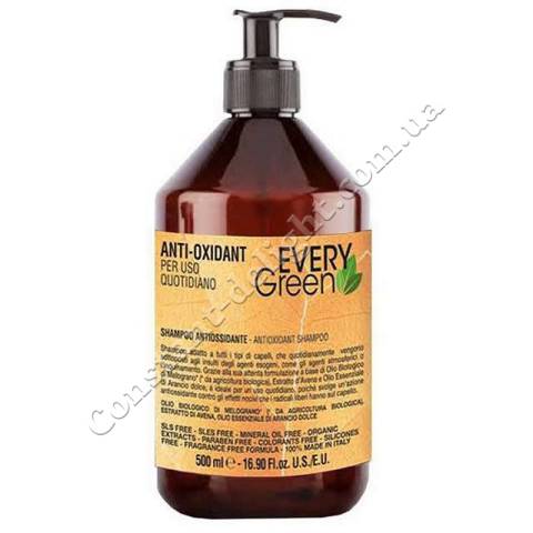 Антиоксидантний шампунь для щоденного застосування Dikson Every Green Anti-Oxidant Shampoo 500 ml