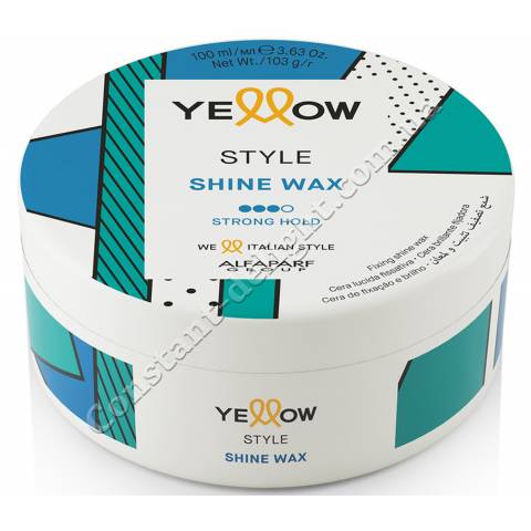 Фіксуючий віск із блиском Yellow Style Shine Wax 100 ml