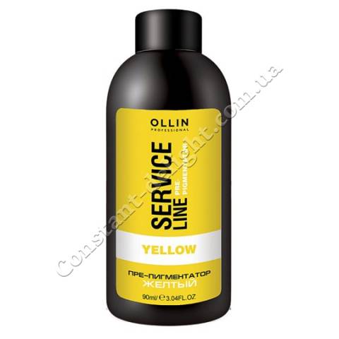 Флюїд-препігментатор жовтий Ollin Professional Yellow Fluid-Pre-Color 90 ml