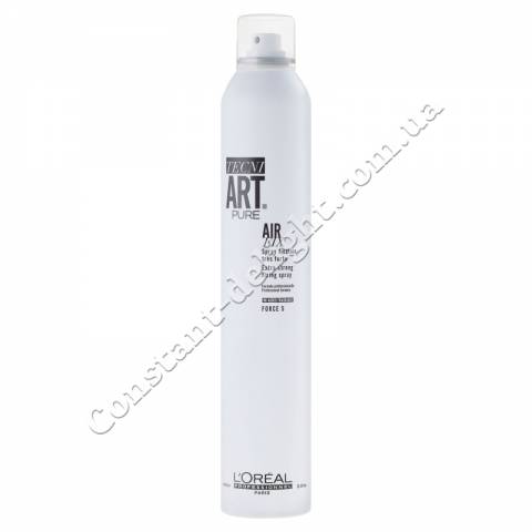 Лак для волос ультрасильной фиксации L'Oreal Professionnel Tecni.Art Air Fix Spray Force 5, 400 ml