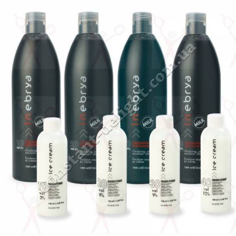 Окислювач Inebrya Color Emulsion Cream 2,1%, 3%, 6%, 9%, 12% 150 ml
