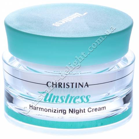 Гармонізує нічний крем для обличчя Christina Unstress Harmonizing Night Cream 50 ml