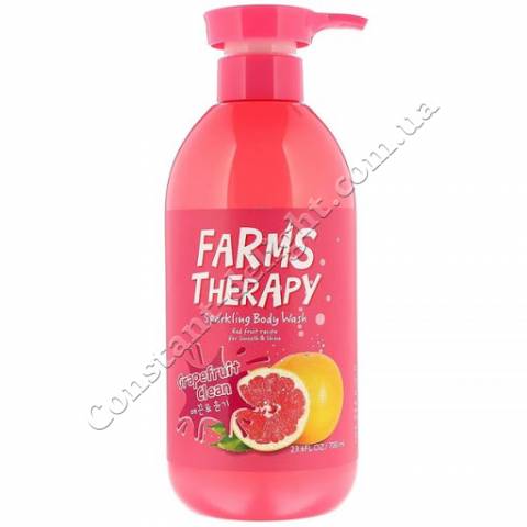 Гель для душа с экстрактом Грейпфрута Daeng Gi Meo Ri Farms Therapy Sparkling Body Wash Grapefruit 700 ml