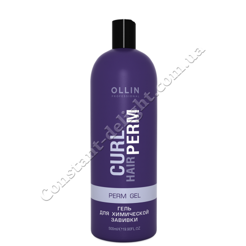 Гель для химической завивки Ollin Professional Perm gel + Инструкция + Флакон-аппликатор 500 ml