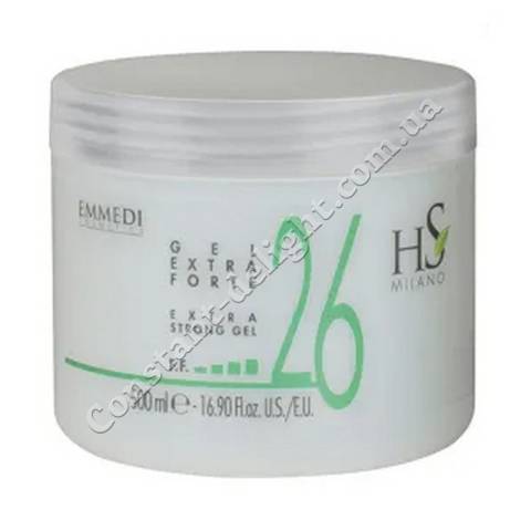 Гель для волосся екстрасильної фіксації Dikson HS Milano Emmedi 26 Extra Strong Gel 500 ml
