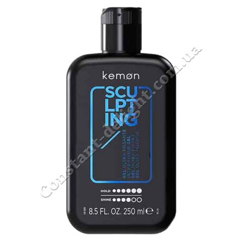 Гель для волос экстрасильной фиксации Kemon Sculpting Gel 250 ml