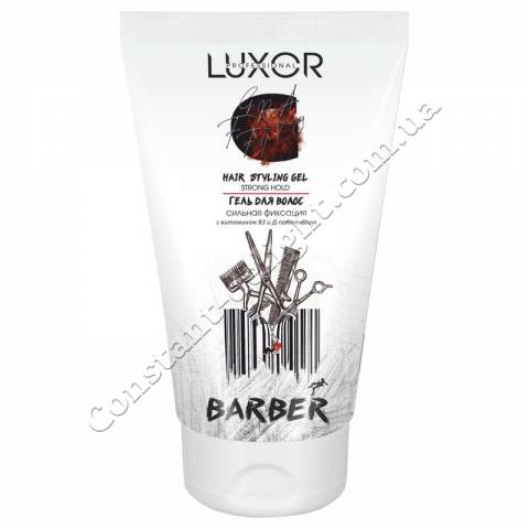 Гель для волос сильной фиксации LUXOR Professional Hair Styling Gel Strong Hold 150 ml