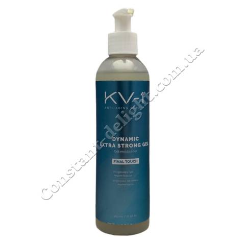Гель экстрасильной фиксации для укладки волос KV-1 Final Touch Dynamic Extra Strong Gel 250 ml