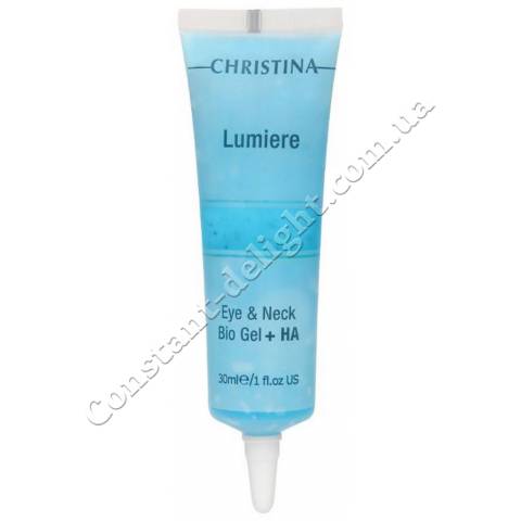 Гель Люмире с гиалуроновой кислотой для кожи вокруг глаз и шеи Christina Lumiere Eye Bio Gel + HA 30 ml