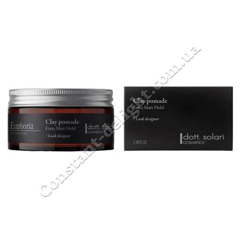 Глиняная помада для волос с матовым эффектом Dott. Solari Euphoria Clay Pomade 100 ml