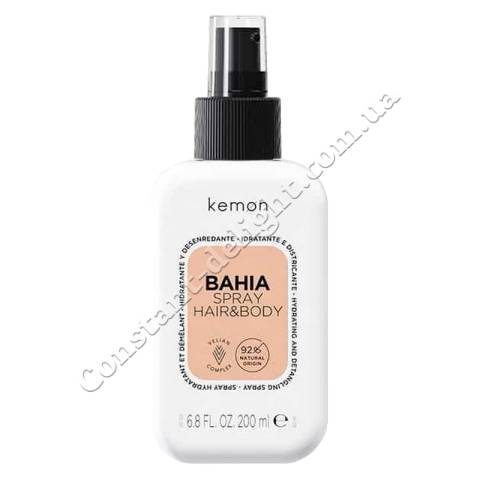 Kemon Bahia Spray Hair&Body Спрей для защиты волос во время пребывания на солнце 200 ml