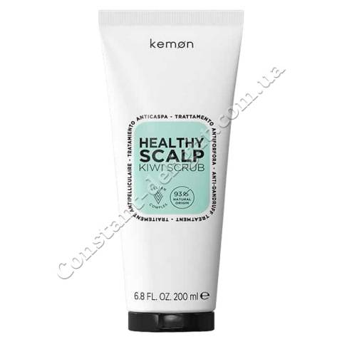 Kemon Healthy Scalp Kiwi Scrub Скраб для кожи головы с косточками киви 200 ml