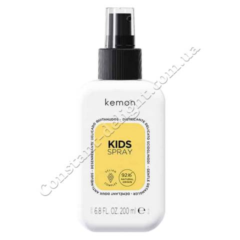 Kemon Kids Districante Spray Детский спрей-кондиционер для легкого расчесывания волос 200 ml