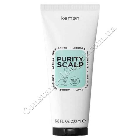 Kemon Purity Scalp Clay Пилинг на основе глины для жирной кожи головы 200 ml