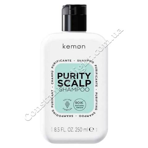 Kemon Purity Scalp Shampoo Шампунь очищающий для жирной кожи головы 250 ml