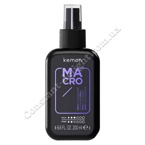 Kemon Macro Spray Спрей для создания объема волос 200 ml