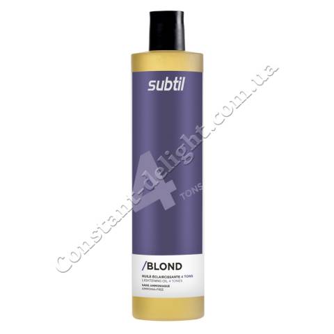 Масло для волос осветляющее до 4 тонов Subtil Laboratoire Ducastel Blond Lightening Oil 4 Tones 500 ml