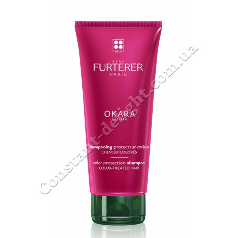 Шампунь для захисту кольору пофарбованих волосся Rene Furterer Okara Color Shampooing Protecteur Couleur 200 ml