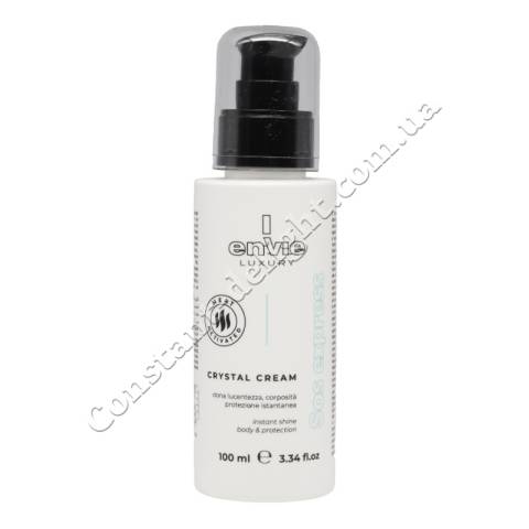 Бархатный несмываемый крем-реконструктор для блеска волос Envie Luxury Sos Express Crystal Cream 100 ml