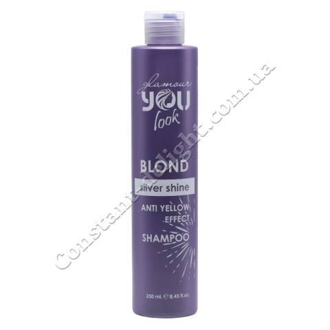Шампунь для волосся із антижовтим ефектом You look Professional Silver Shine Shampoo 250 ml