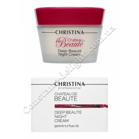 Інтенсивний оновлюючий нічний крем Christina Chateau de Beaute Deep Beaute Night Cream 50 ml