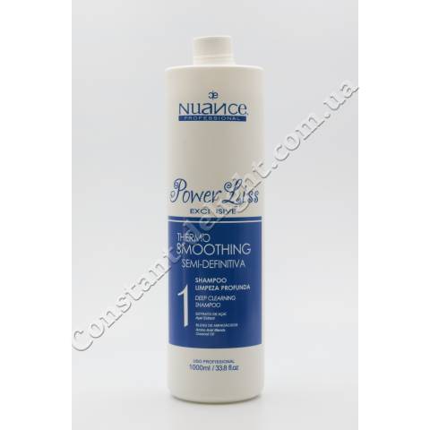 Nuance Power Liss Shampoo шампунь глубокой очистки 1 L