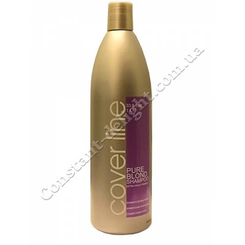 Шампунь тонирующий с фиолетовым оттенком Cover Line Pure Blond 1000 ml