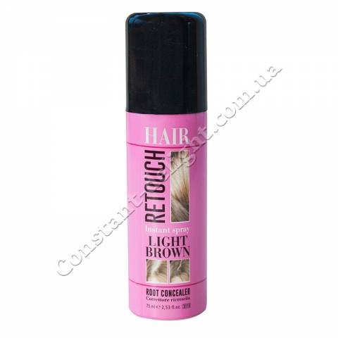 Камуфлирующий спрей для окрашивания корней (светло-коричневый) KayPro Hair Retouch Spray 75 ml