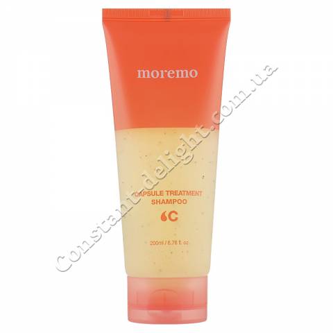 Капсульный восстанавливающий шампунь для волос Moremo Capsule Treatment Shampoo C 200 ml