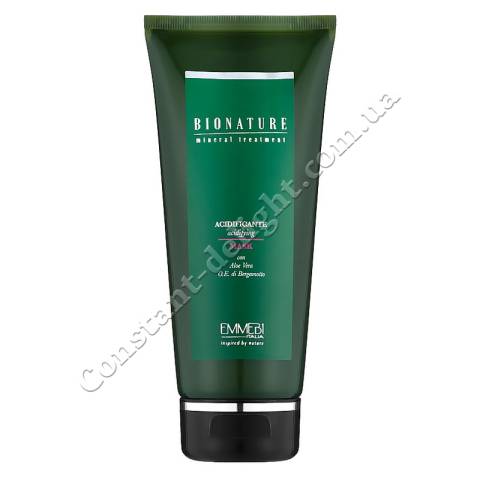 Кислая маска для волос Emmebi Italia BioNatural Mineral Treatment Acidifying Mask 200 ml