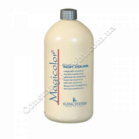Кислотный шампунь после окрашивания и химзавивки KLERAL SYSTEM Magicolor Post Color Shampoo 1000 ml