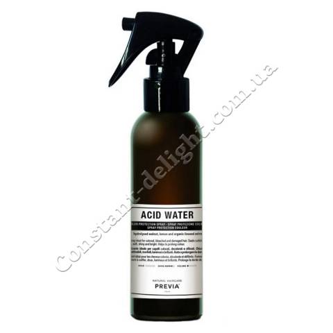Кислотний спрей для захисту кольору волосся Previa'Style and Finish Acid Water 200 ml
