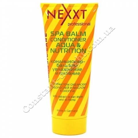 Кондиціонер-бальзам для зволоження і живлення волосся Nexxt Professional SPA BALM-CONDITIONER AQUA and NUTRITION 200 ml