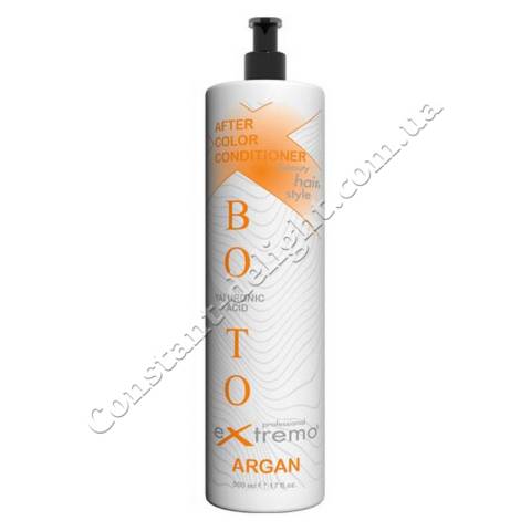 Кондиціонер-ботокс для захисту кольору фарбованого волосся з маслом аргани та гіалуроновою кислотою Extremo Botox Argan After Color Conditioner 500 ml