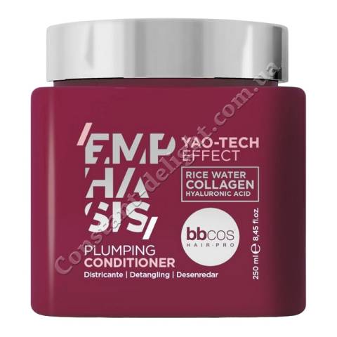 Кондиціонер-наповнювач для створення об'єму волосся BBcos Emphasis Yao-Tech Effect Plumping Conditioner 250 ml