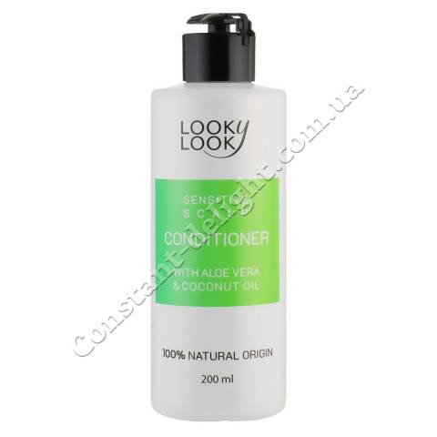 Кондиционер для чувствительной кожи головы и всех типов волос Looky Look Sensitive Scalp Conditioner 200 ml