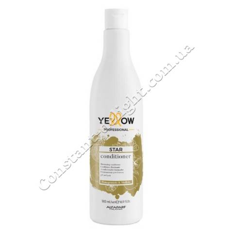 Кондиционер для интенсивного блеска волос Yellow Star Conditioner 500 ml