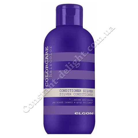 Кондиционер для нейтрализации желтизны волос Elgon Colorcare Silver Conditioner 300 ml