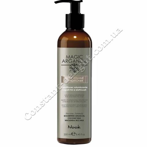 Кондиціонер для обсягу тонких і ослаблених волосся Nook Magic Arganoil Extra Volume Conditioner 250 ml